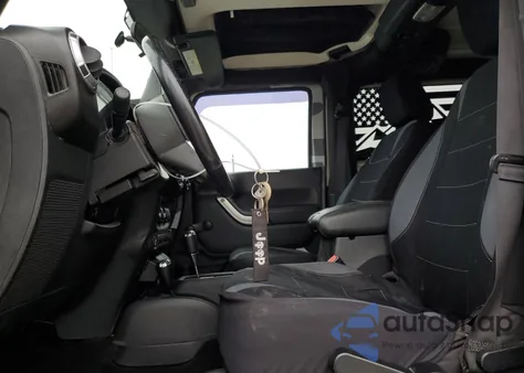 2013 Jeep Wrangler Sport из США, поврежденный, VIN 1C4AJWAGXDL514734